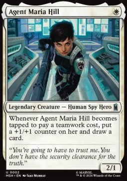 Marvel Super Heroes 0002 Agent Maria Hill