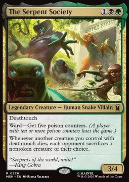 Marvel Super Heroes 0226 The Serpent Society