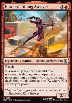 Marvel Super Heroes 0131 Hawkeye, Young Avenger