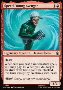 Marvel Super Heroes 0152 Speed, Young Avenger