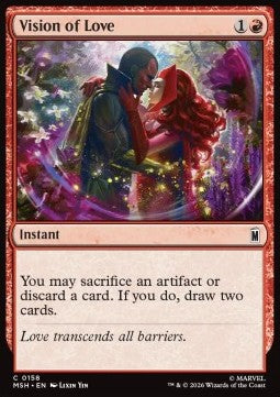 Marvel Super Heroes 0158 Vision of Love