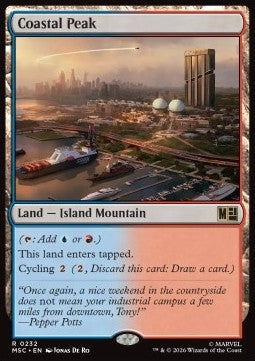Marvel Super Heroes Commander 0232 Coastal Peak