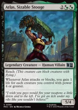 Marvel Super Heroes Commander 0566 Atlas, Sizable Stooge
