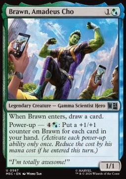 Marvel Super Heroes Commander 0567 Brawn, Amadeus Cho