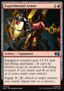 Marvel Super Heroes Commander 0543 Experimental Armor
