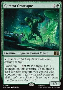 Marvel Super Heroes Commander 0562 Gamma Grotesque