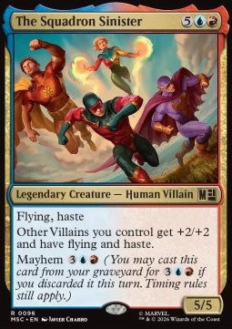 Marvel Super Heroes Commander 0096 The Squadron Sinister