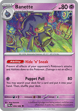 Pitch Black 034/084 Banette