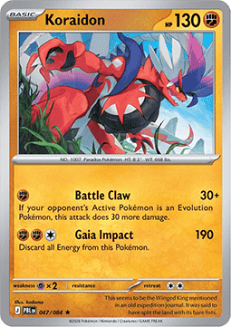 Pitch Black 047/084 Koraidon (Holo)