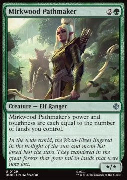 The Hobbit 0129 Mirkwood Pathmaker (Foil)