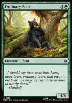The Hobbit 0133 Ordinary Bear
