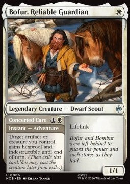 The Hobbit 0006 Bofur, Reliable Guardian (Foil)