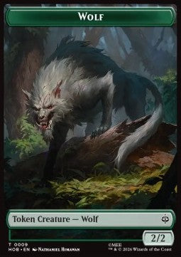 Goblin Army 0003 Wolf 0009 The Hobbit Token