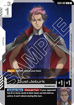 Gundam GD01-097 Guel Jeturk