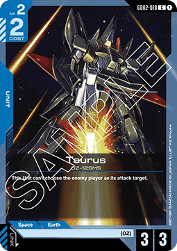 Gundam GD02-018 Taurus