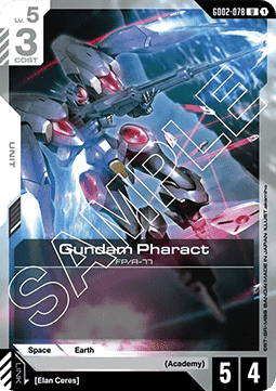 Gundam GD02-078 Gundam Pharact