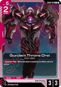 Gundam GD04-041 Gundam Throne Drei