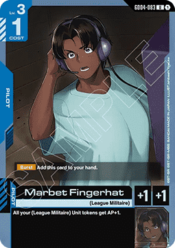 Gundam GD04-083 Marabet Fingerhat