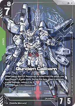 Gundam GD05-018 Gundam Calibarn (Foil)
