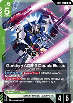 Gundam GD05-021 Gundam AGE-2 Double Bullet (Foil)