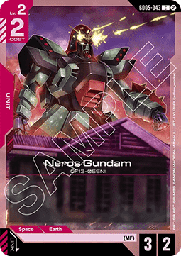 Gundam GD05-043 Necros Gundam