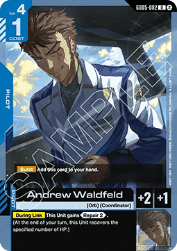 Gundam GD05-082 Andrew Waldfeld