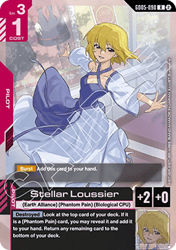 Gundam GD05-090 Stellar Loussier (Foil)