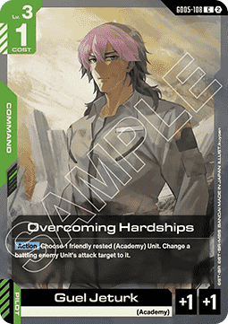 Gundam GD05-108 Overcoming Hardships