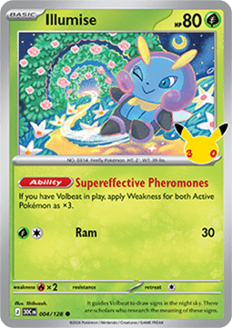 30th Celebration 004/128 Illumise (Holo)