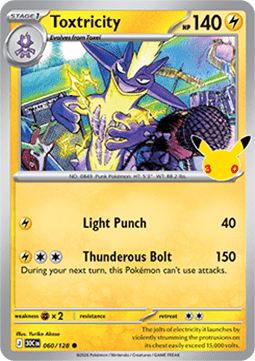 30th Celebration 060/128 Toxtricity (Holo)