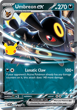 30th Celebration 092/128 Umbreon ex
