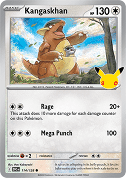 30th Celebration 114/128 Kangaskhan (Holo)