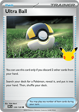 30th Celebration 128/128 Ultra Ball (Holo)