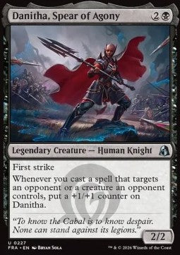Reality Fracture 0227 Danitha, Spear of Agony (Foil)