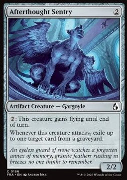 Reality Fracture 0166 Afterthought Sentry (Foil)