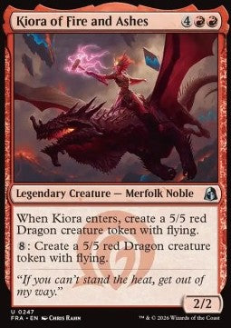 Reality Fracture 0247 Kiora of Fire and Ashes