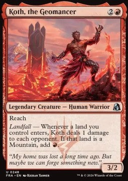 Reality Fracture 0248 Koth, the Geomancer