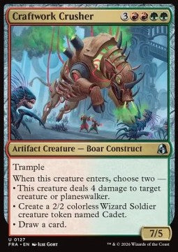 Reality Fracture 0127 Craftwork Crusher (Foil)