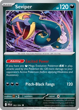 Phantasmal Flames 062/094 Seviper