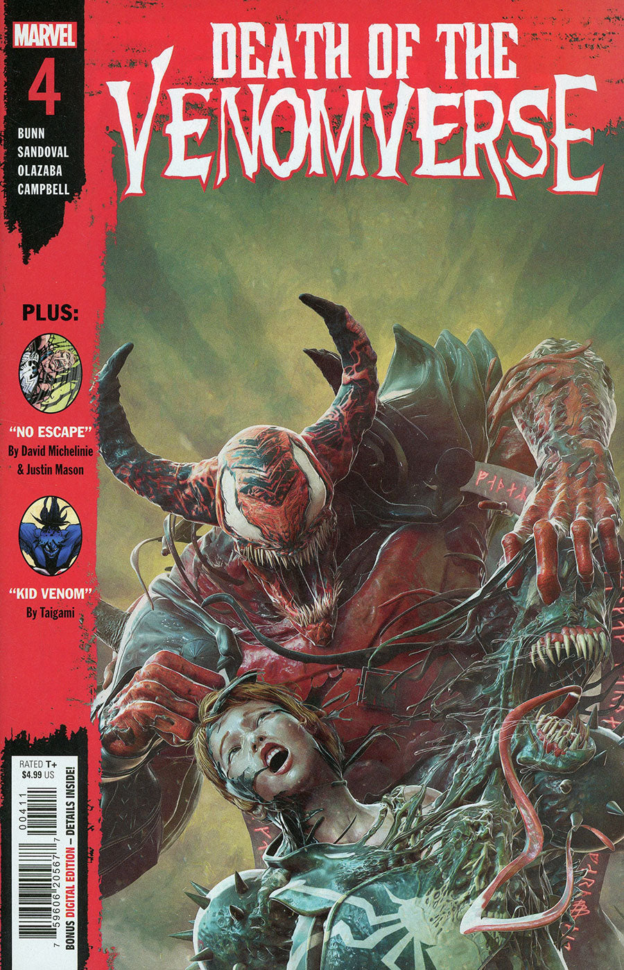 Death of the Venomverse #4 Marvel Comics (2023)