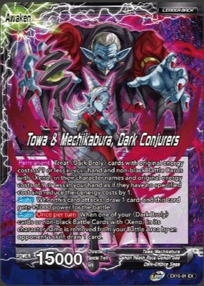 Towa/Towa & Mechikabura, Dark Conjurers (Foil)(EX16-01EX) Dragon Ball Super