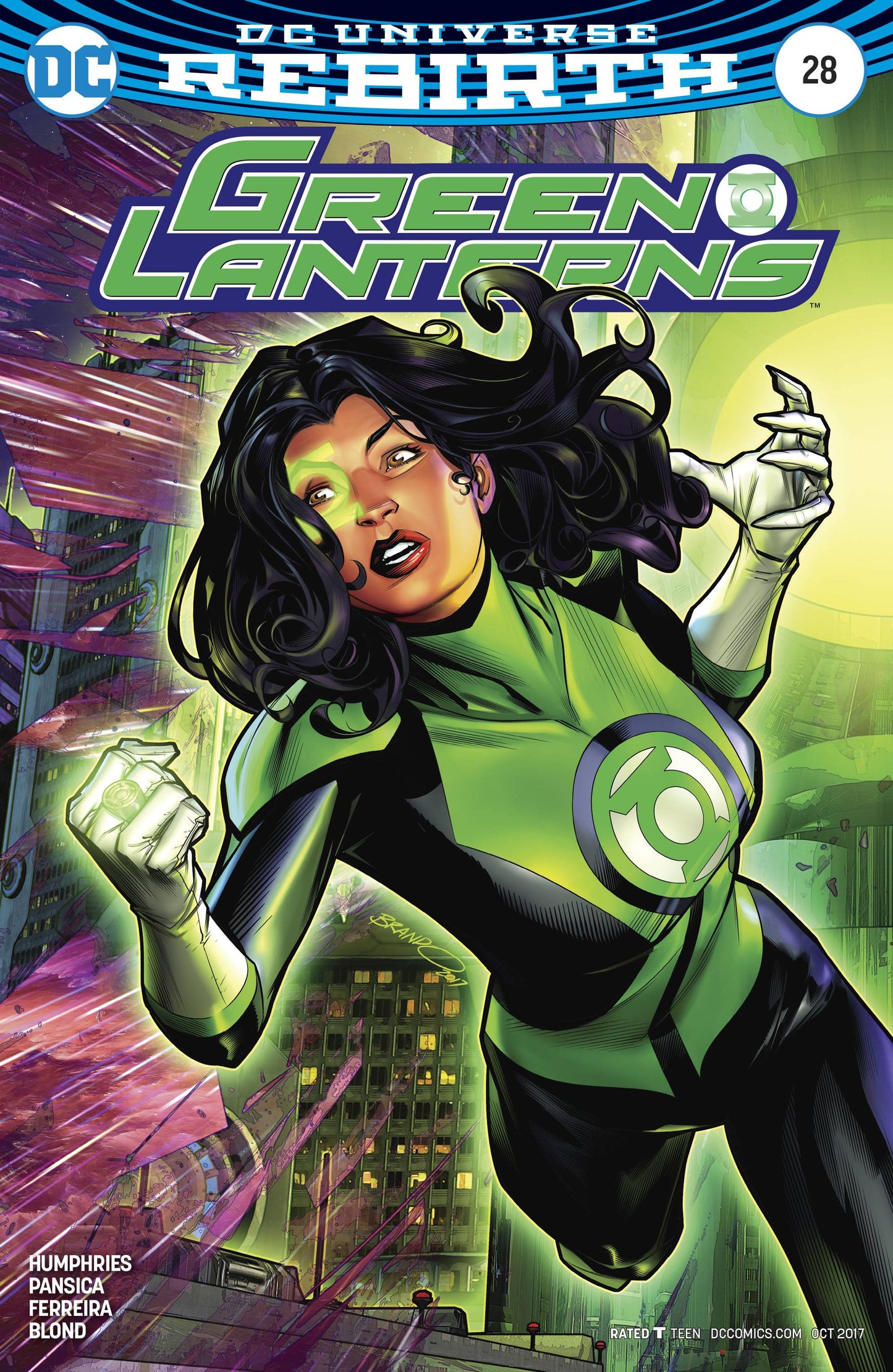 Green Lanterns #28 DC Comics (2016)