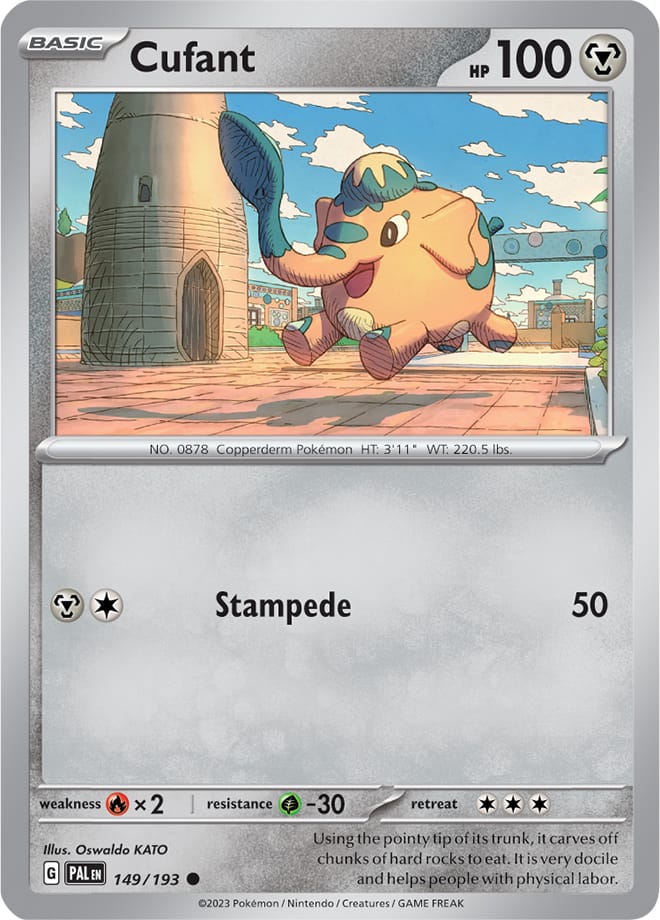 Paldea Evolved 149/193 Cufant (Reverse Holo)