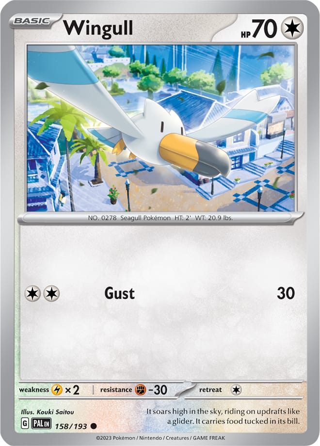 Paldea Evolved 158/193 Wingull (Reverse Holo)