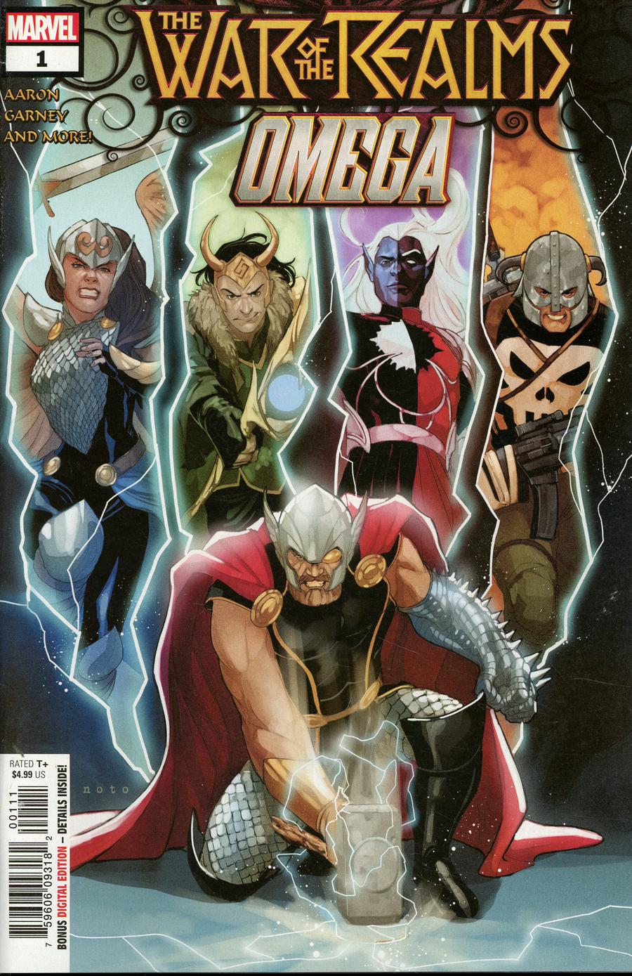 The War of the Realms Omega #1 Marvel Comics (2019)
