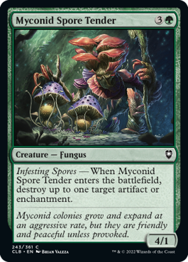 Battle for Baldur's Gate 243/361 Myconid Spore Tender (Foil)