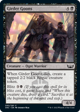 Streets of New Capenna 080/281 Girder Goons (Foil)