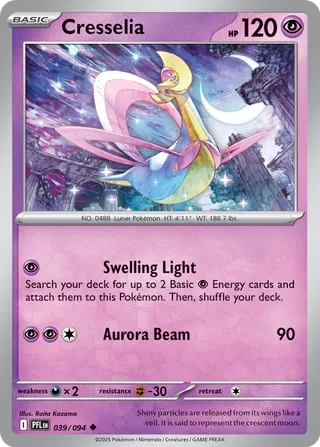Phantasmal Flames 039/094 Cresselia