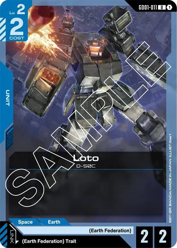 Gundam GD01-011 Loto