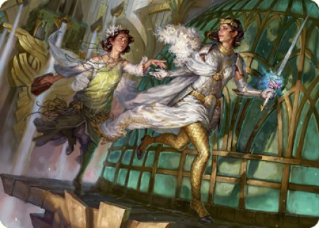 Streets of New Capenna Art Series 18/81 Daring Escape - Ekaterina Burmak
